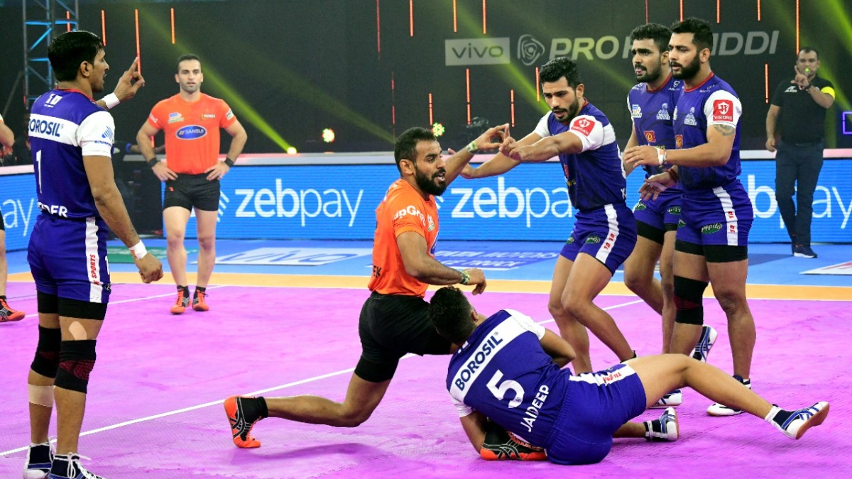 PKL Haryana Steelers vs U Mumba tie Thalaivas beat Yoddha हरयण