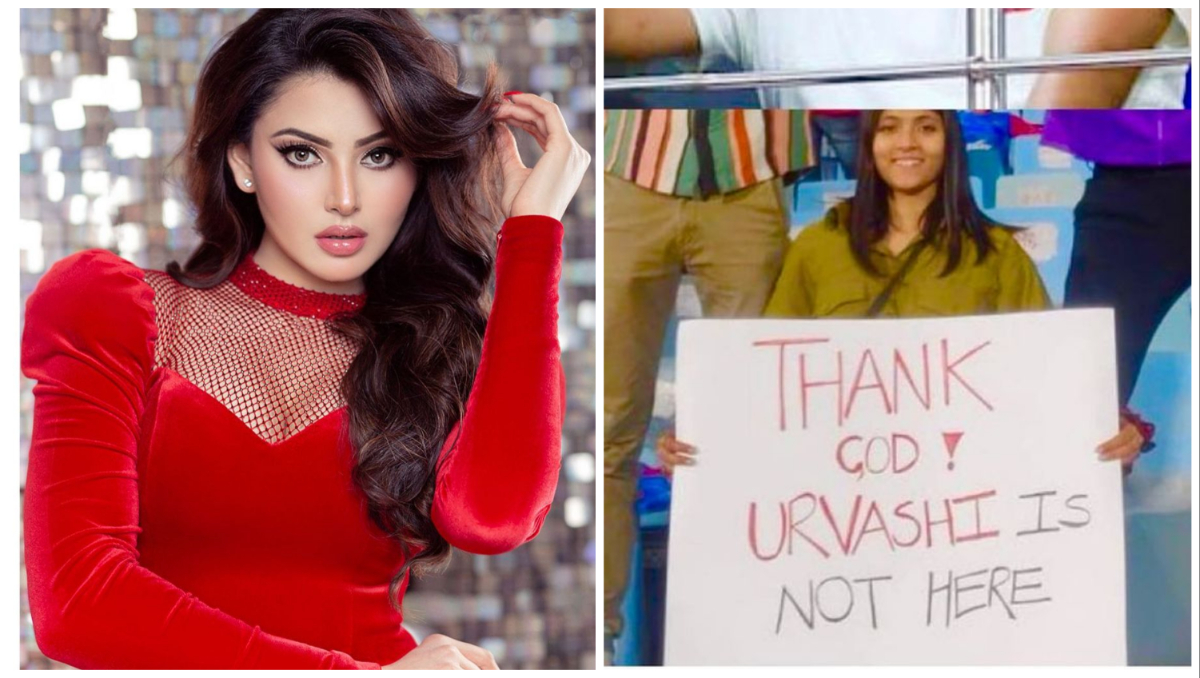 IPL 2023 Urvashi Rautela Angry On Fan Holding A Playcard During Delhi