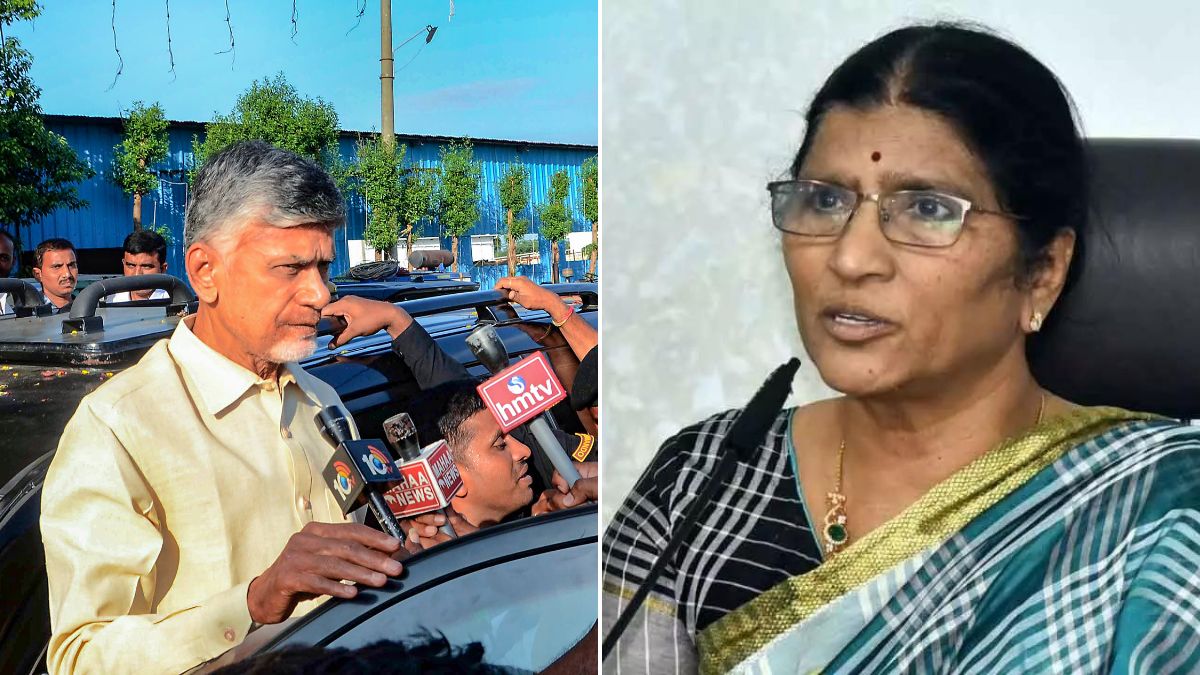 Lakshmi Parvathi Visits NTR Samadhi After Chandrababu Naidu Sent To