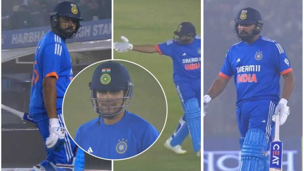 Watch Rohit Sharma Scolded His Teammate Fiercely In The Middle Of The