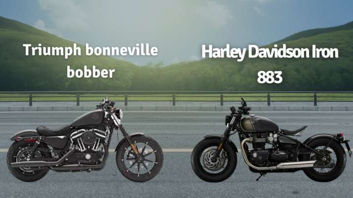 Triumph Bonneville Vs Harley Davidson Iron Know Who Is More