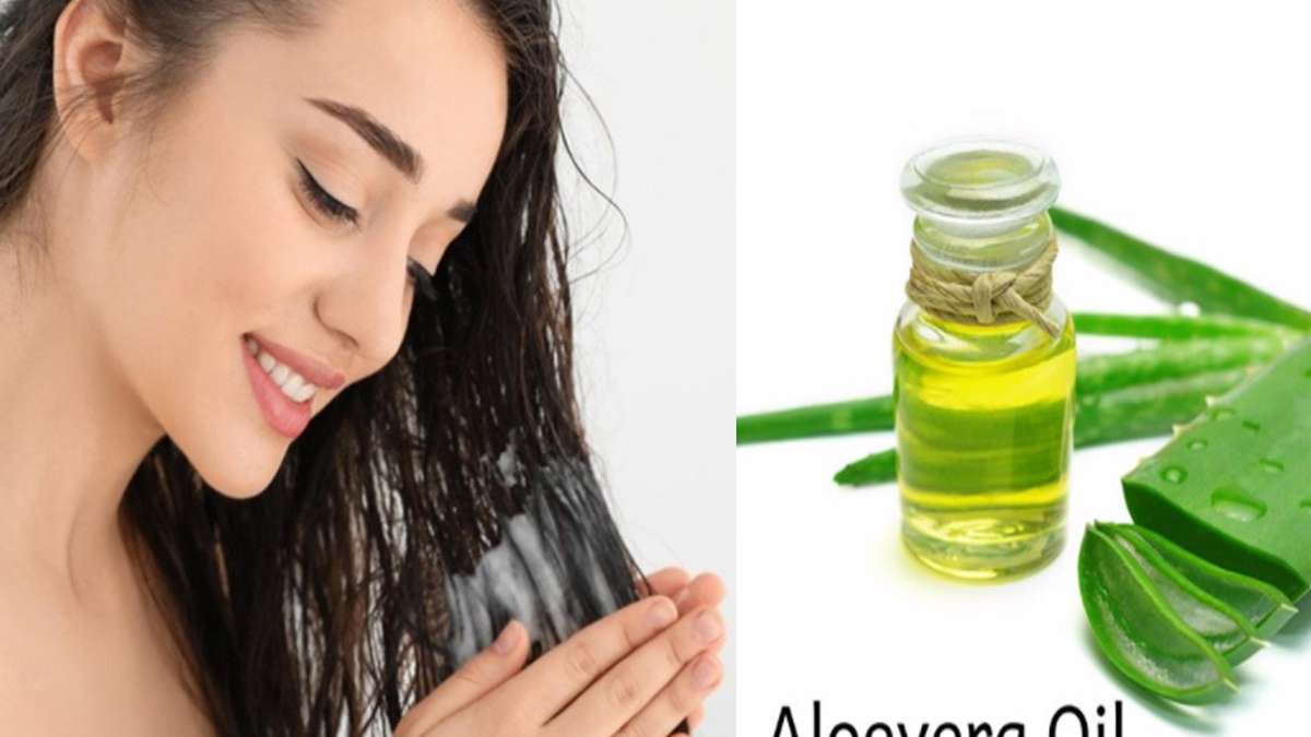 Aloe Vera Oil for hair how to make aloe vera oil at home for hair growth  dandruff and hair fall in hindi: बाल होंगे दोगुनी तेजी से घने और लंबे, बस  लगाएं