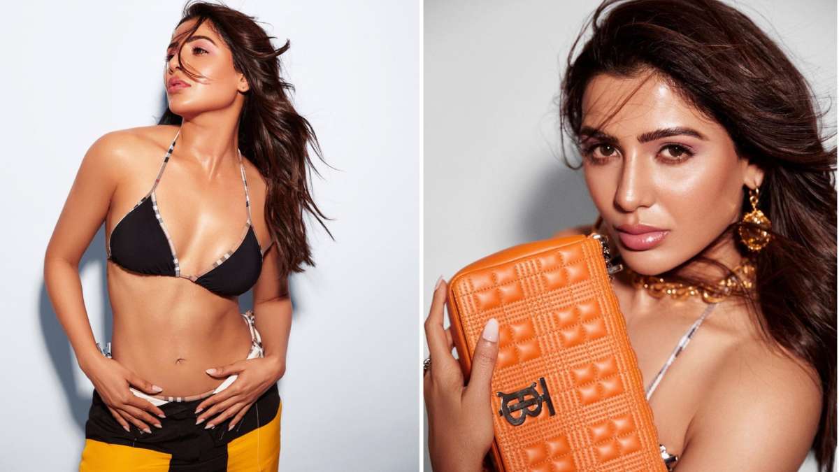 Samantha Ruth Prabhu Burberry bikini price will blow your mind समांथा रूथ  प्रभु की बरबेरी बिकनी की कीमत सुनकर दांतों तले दबा लेंगे उंगली - India TV  Hindi
