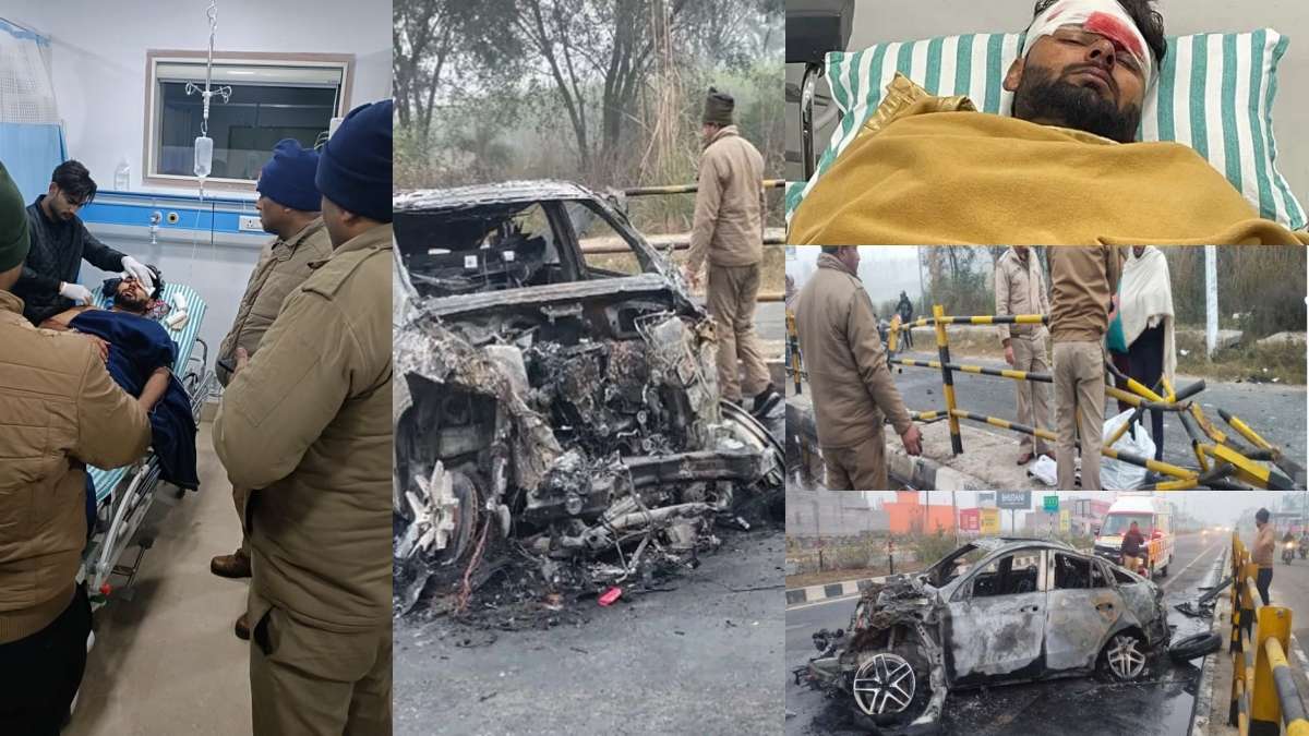 Rishabh Pant Accident Full Details in Five Major Points Related to Car  Crash of Indian Cricketer | कैसे कार एक्सीडेंट का शिकार हुए ऋषभ पंत, 5  पॉइंट्स में जानिए पूरी कहानी -