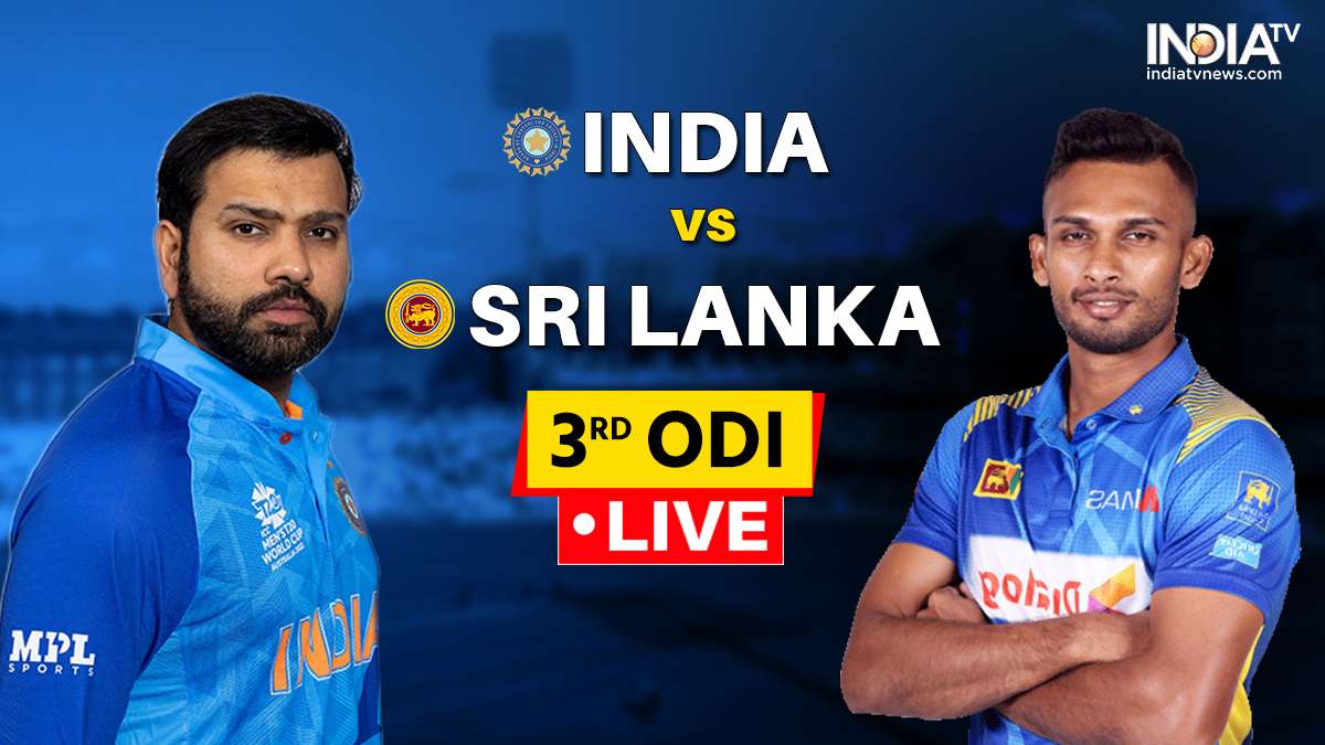 IND vs SL 3rd ODI Live Score India vs Sri Lanka Live Match Streaming Star  Sports Latest Updates | शुभमन गिल 116 रन बनाकर आउट, भारत का दूसरा विकेट गिरा  - India TV Hindi