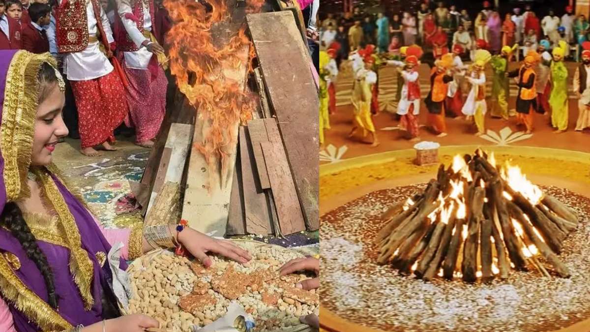 importance of revdi, mungfali and gajak in lohri rituals of lohri Why  peanuts and revdi put in the fire on Lohri लोहड़ी पर आग में क्यों फेंका जाता  है रेवड़ी और मूंगफली,