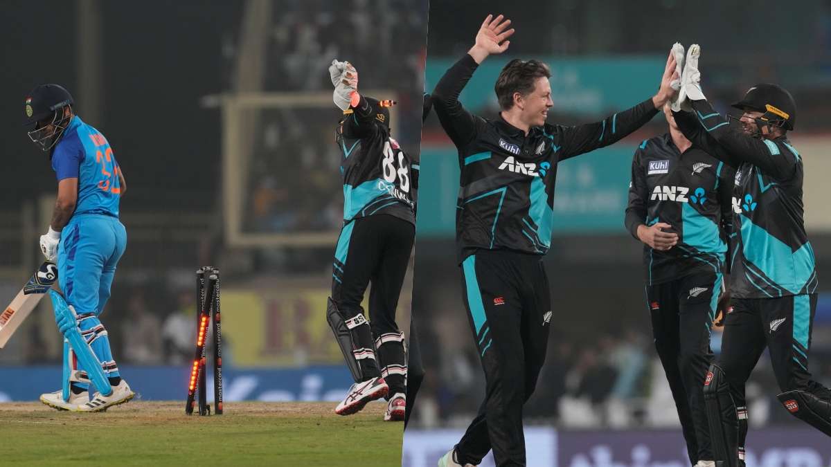 IND vs NZ 1st T20I Ranchi New Zealand Beats Team India Leads Three Match Series by 1-0 | न्यूजीलैंड ने पहले T20 में टीम इंडिया को हराया, कीवी गेंदबाजों की फिरकी में