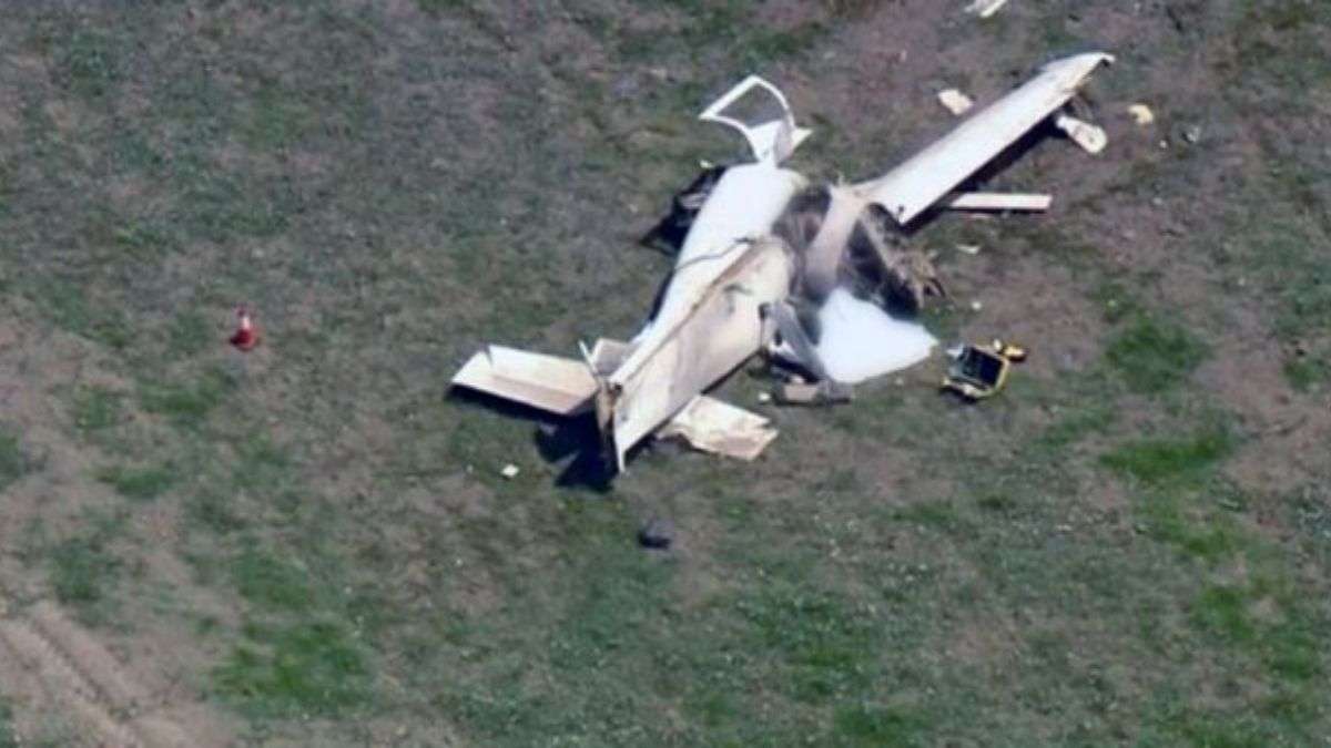 This plane crashed in America, one person died and two injured - India TV Hindi