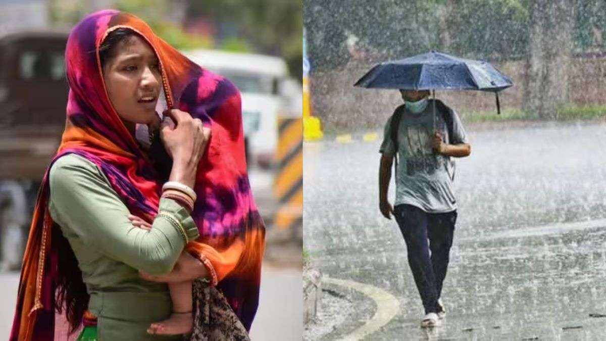 दिल्ली-एनसीआर में बादल मेहरबान, हो सकती है बारिश, IMD ने जारी की चेतावनी  weather in Delhi-NCR it may rain heat wave will continue in bihar and  bangal IMD issued warning - India