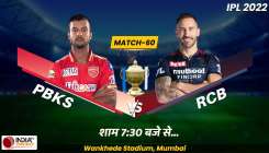 RCB vs PBKS LIVE- India TV Hindi