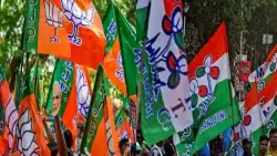 पश्चिम बंगाल: माथाभंगा में BJP उम्मीदवार की गाड़ी पर TMC कार्यकर्ताओं का हमला, लाठी डंडों के साथ जमकर की तोड़फोड़