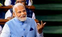 संसद में नीली सदरी में पीएम मोदी, जो बन गई चर्चा का विषय- India TV Paisa