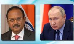 भारत के एनएसए अजीत डोभाल और रूसी राष्ट्रपति पुतिन (फाइल)- India TV Paisa