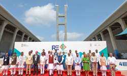 PM Modi and other dignitaries at the Re-Invest 2024 Summit- India TV Paisa