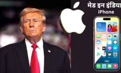 यह टैरिफ एप्पल की भारत को आईफोन निर्यात हब बनाने की रणनीति को बड़ा झटका देगा।- India TV Paisa