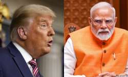 अमेरिका के राष्ट्रपति डोनाल्ड ट्रम्प और भारत के प्रधानमंत्री नरेन्द्र मोदी। (फाइल) - India TV Paisa