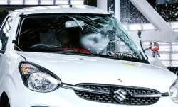 Global NCAP क्रैश टेस्टिंग से गुजरने के बाद मारुति की कार।- India TV Paisa