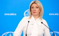 बुधवार, 18 फरवरी को मॉस्को में प्रेस को संबोधित करतीं रूसी विदेश मंत्रालय की प्रवक्ता मारिया ज़खारोव- India TV Paisa