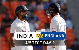 India vs England 2021 live cricket score 4th test day 2 ball by ball match updates from Narendra Mod- India TV Hindi
