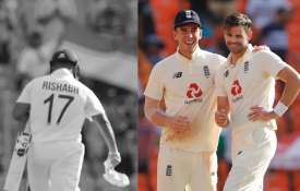 Rishabh Pant vs James Anderson Contest In 4th Test India vs England Rishabh Pant vs James Anderson Contest In 4th Test India vs England - India TV Hindi