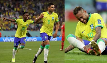 FIFA World Cup 2022: स्विटजरलैंड के खिलाफ ब्राजील को खली नेमार की कमी, अंतिम के कुछ मिनट में गोल दाग जीता मैच