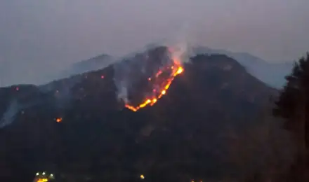 Video: 36 घंटे से जल रहे नैनीताल के जंगल, आग बुझाने में जुटा भारतीय सेना का MI-17 हेलीकॉप्टर