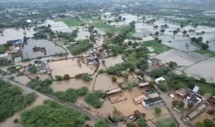 दौसा में भारी बारिश से शहर और कई गांवों में बाढ़ जैसे हालात, खेत-रोड और घर पानी में डूबे 