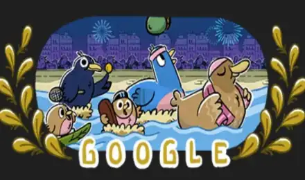 Paris Olympics 2024 Opening Ceremony पर Google ने बनाया शानदार Doodle