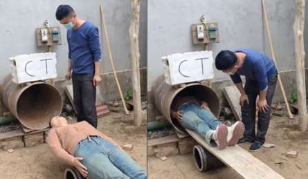 ऐसी CT Scan मशीन देखकर तो डॉक्टरों को भी आ जाएंगे चक्कर, एक बार जरूर देखें ये मजेदार Viral Video