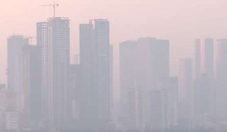 Air Pollution: स्मॉग की मोटी परत में लिपटी मुंबई, विज़िबिलिटी हुई कम, 'खराब' कैटेगरी में पहुंचा AQI