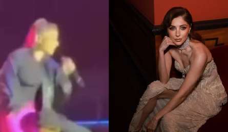 मंच पर परफॉर्म कर रही थी फेमस सिंगर, तभी पीछे से आया शख्स, करने लगा ओछी हरकत