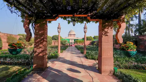 राष्ट्रपति भवन के अमृत गार्डन की Inside Photos, 31 जनवरी से आम जनता के लिए खुल जाएगा उद्यान