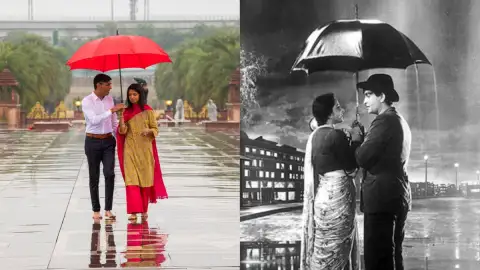 ऋषि सुनक और अक्षता मूर्ति की इस फोटो ने याद दिला दिया 'प्यार हुआ इकरार हुआ' गाने का सीन 