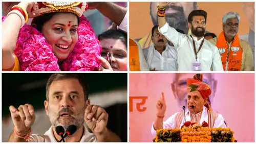पांचवे चरण की वोटिंग और चर्चित उम्मीदवारों के चेहरे, राहुल गांधी से लेकर चिराग पासवान तक