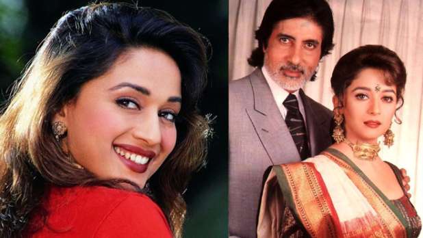 Amitabh Bachchan And Madhuri Dixit Never Shares Cinema Screen