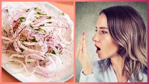 प्याज खाने  के बाद मुंह से आती दुर्गंध को कैसे दूर करें | Natural way to get  rid of onion breath in hindi - India TV Hindi