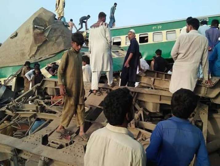 Pakistan Train Accident&nbsp;