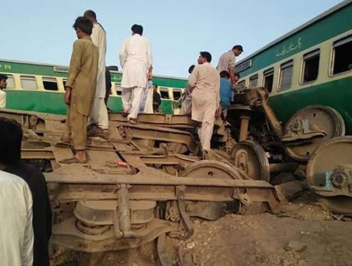 Train Accident in Pakistan