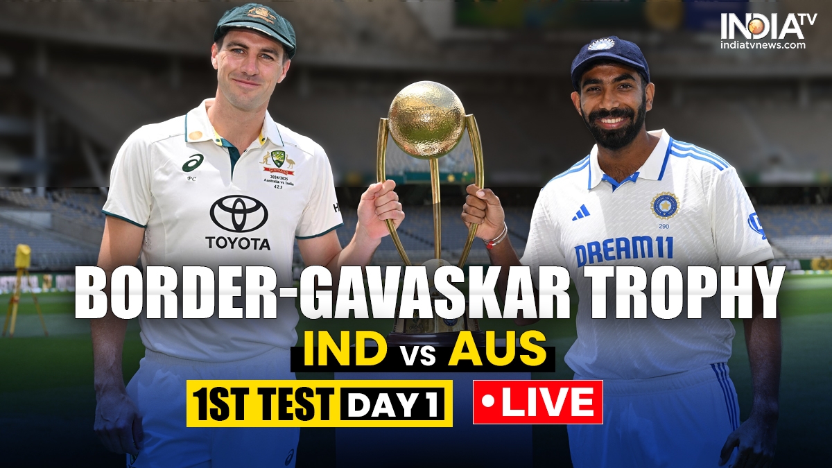 IND vs AUS 1st Test Day 1 Live: पर्थ में आज से BGT का आगाज, भारत और ऑस्ट्रेलिया आमने-सामने