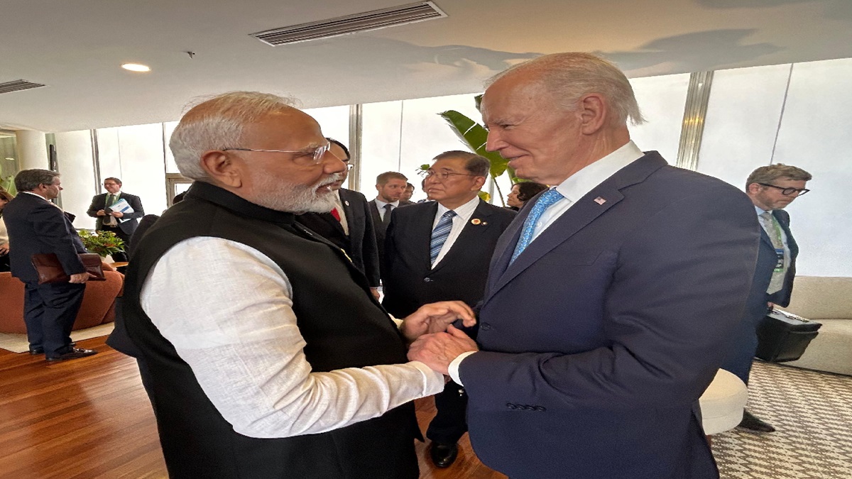 Brazil G20 Summit: हाथों में हाथ, मुस्‍कुराते हुए हुई बात, राष्ट्रपति जो बाइडेन से कुछ ऐसी रही PM मोदी की मुलाकात