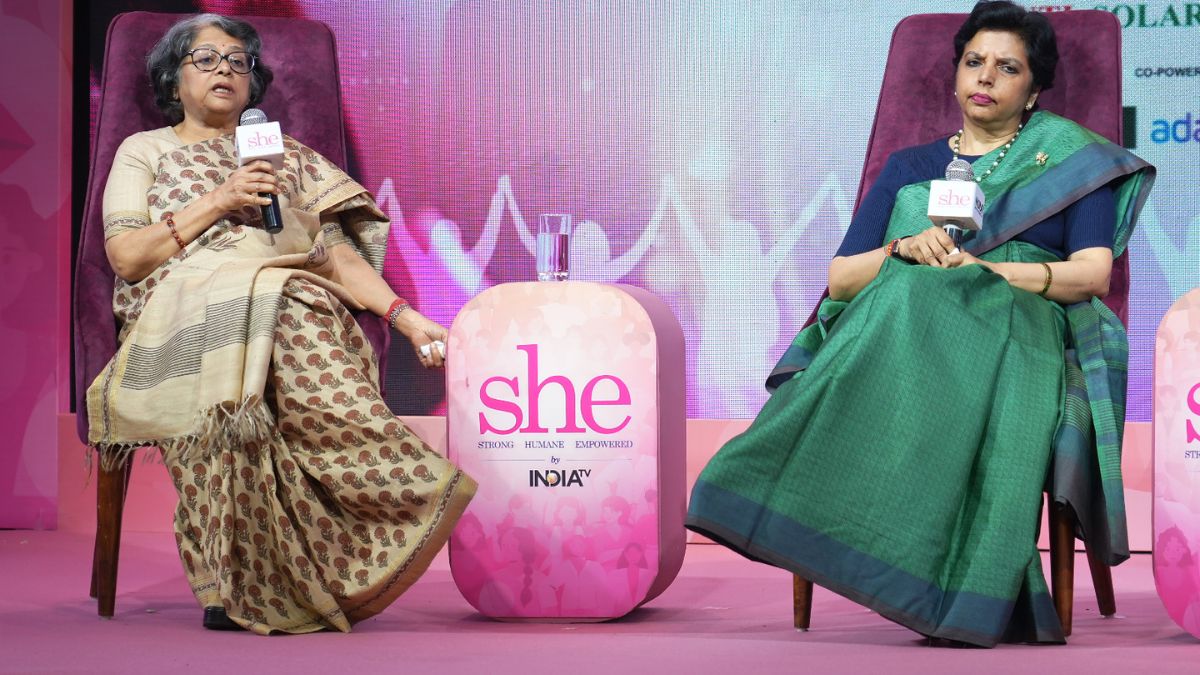 India TV 'She' Conclave: पूर्व जस्टिस इंदु मल्होत्रा और हिमा कोहली ने कहा, "महिलाओं को जागरूक करने की जरूरत"