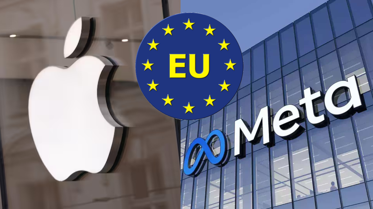 Apple और Meta पर फिर चला EU का डंडा, लगाया करोड़ों रुपये का जुर्माना