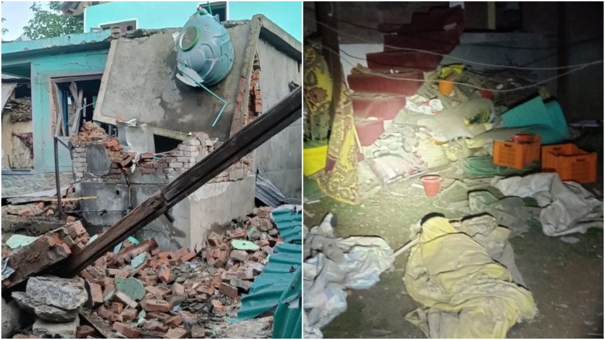 पहलगाम हमले के बाद 4 आतंकवादियों के मकानों को किया गया ध्वस्त, कुलगाम में पकड़े गए हथियार