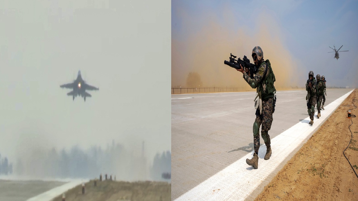 राफेल की दहाड़ से कांपा पाकिस्तान! रात के अंधेरे में सुखोई, जगुआर और मिराज ने गंगा एक्सप्रेसवे पर की नाइट लैंडिंग