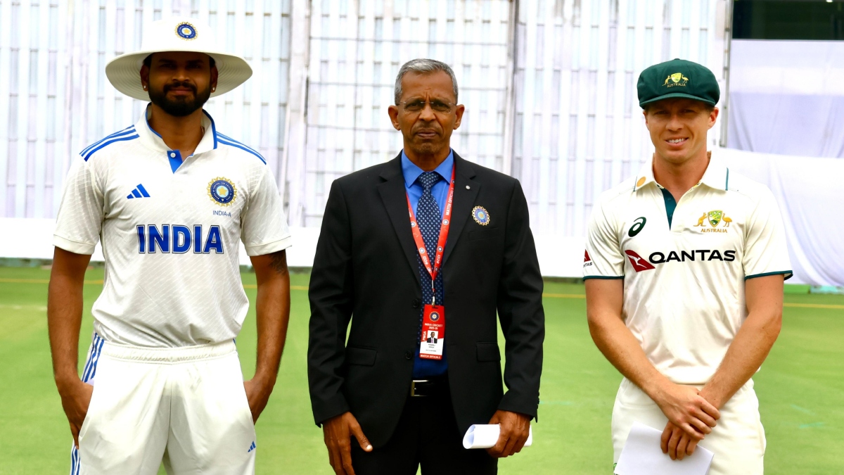 IND-A vs AUS-A Live Score: ऑस्ट्रेलिया-ए ने जीता टॉस, कप्तान श्रेयस अय्यर ने उतारी धाकड़ प्लेइंग-11
