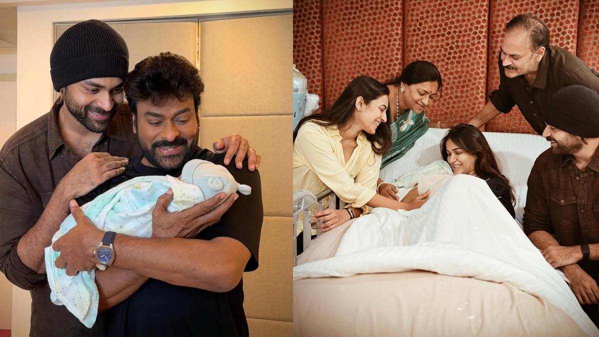बेटे को सीने से लगाए घर लौटा एक्टर, सुपरस्टार दादा ने अलग अंदाज में किया पोते का ग्रैंड वेलकम, देखें झलक