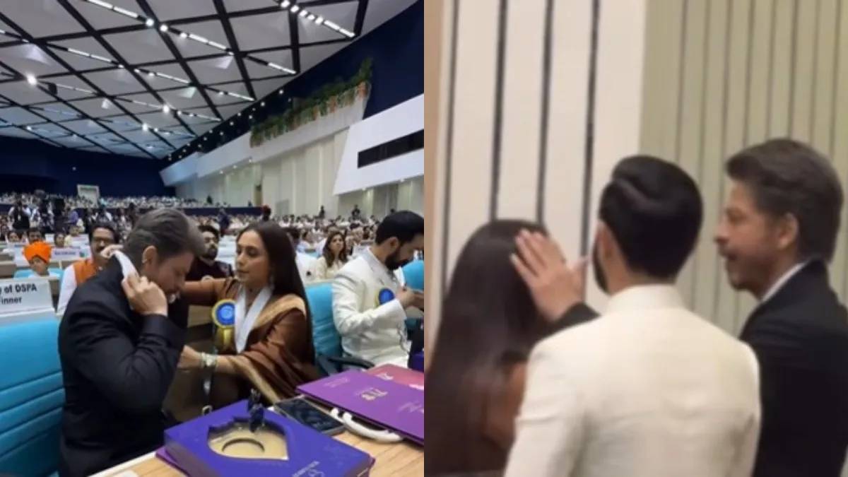 हाथ में मेडल लेकर स्ट्रगल कर रहे थे शाहरुख खान, फिर रानी ने की मदद, बादशाह ने भी संवारे बाल, दिखी टीना-राहुल की बॉन्ड
