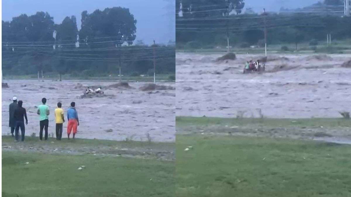 देहरादून में नदी पार करते हुए 12 लोग ट्रैक्टर ट्राली समेत बहे, 6 के शव बरामद, हैरान कर देने वाला वीडियो