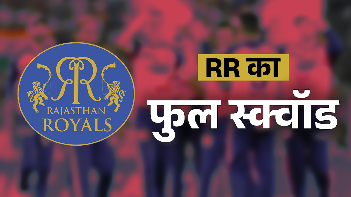 IPL 2026 के लिए राजस्थान रॉयल्स का ये है पूरा स्क्वाड, इन प्लेयर्स पर खर्च की मोटी रकम