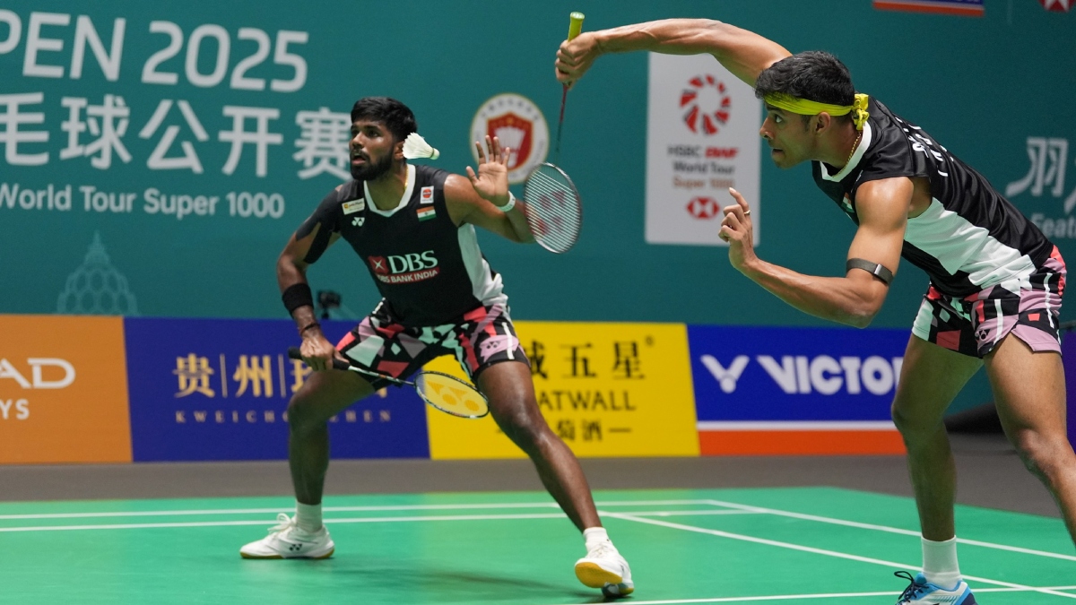 सात्विक-चिराग ने BWF फाइनल्स में जीत के साथ की शुरुआत, पहले मैच में चीन की ओलंपिक पदक विजेता जोड़ी को दी मात